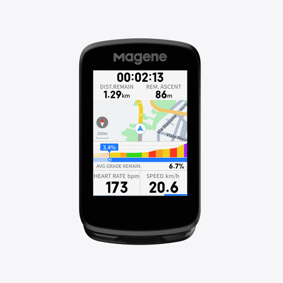 Computer per bicicletta GPS intelligente C606