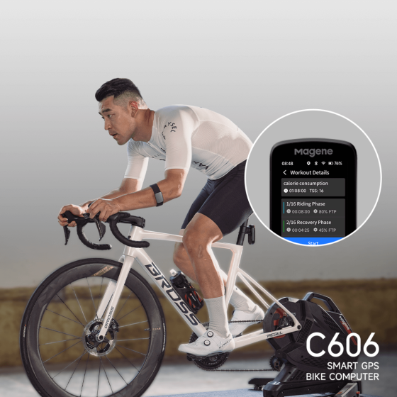 Computer per bicicletta GPS intelligente C606